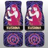 Uzumaki Kushina Car Floor Mats Custom