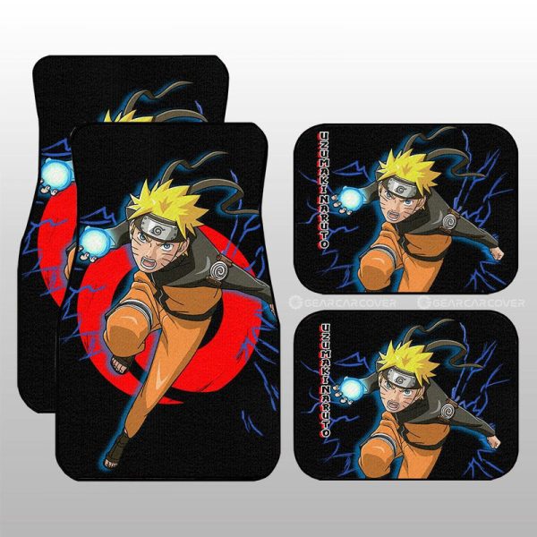 Uzumaki Shippuden Car Floor Mats Custom For Anime Fans