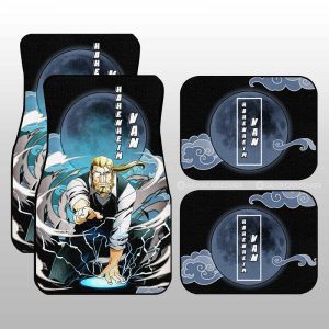 Van Hohenheim Car Floor Mats Custom Fullmetal Alchemist Anime Car Interior Accessories