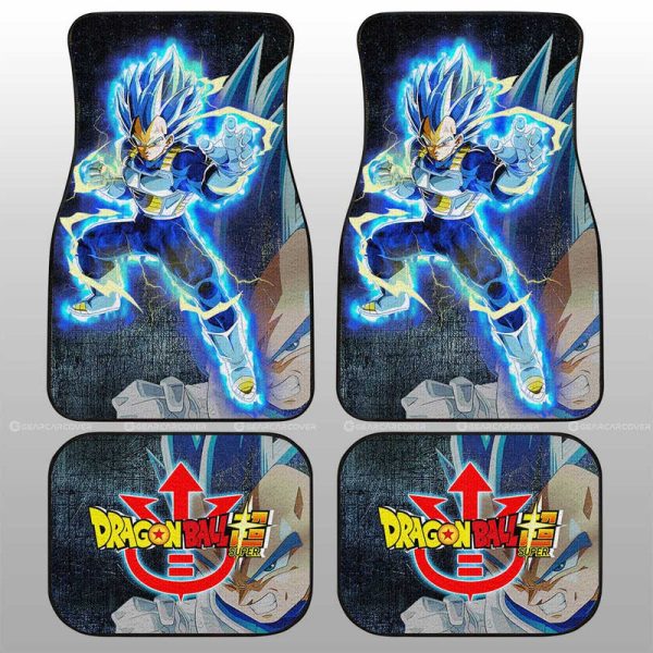 Vegeta Blue Car Floor Mats Custom Car Accessories