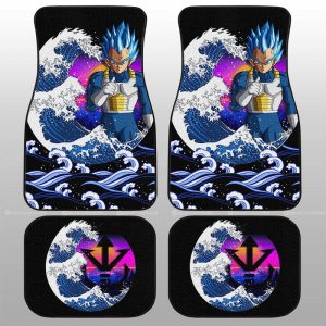 Vegeta Blue Car Floor Mats Custom Dragon Ball Car Interior Accessories