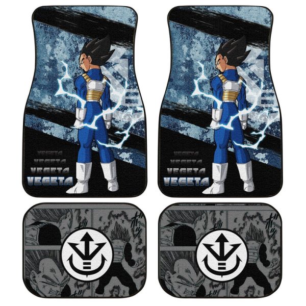 Vegeta Car Floor Mats Custom Anime Dragon Ball Car Accessories