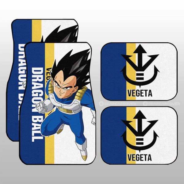 Vegeta Car Floor Mats Custom Car Accessories For Fans