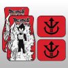 Vegeta Car Floor Mats Custom Dragon Ball Anime Car Accessories Manga Style For Fans