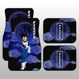 Vegeta Car Floor Mats Custom Dragon Ball Anime Car Interior Accessories