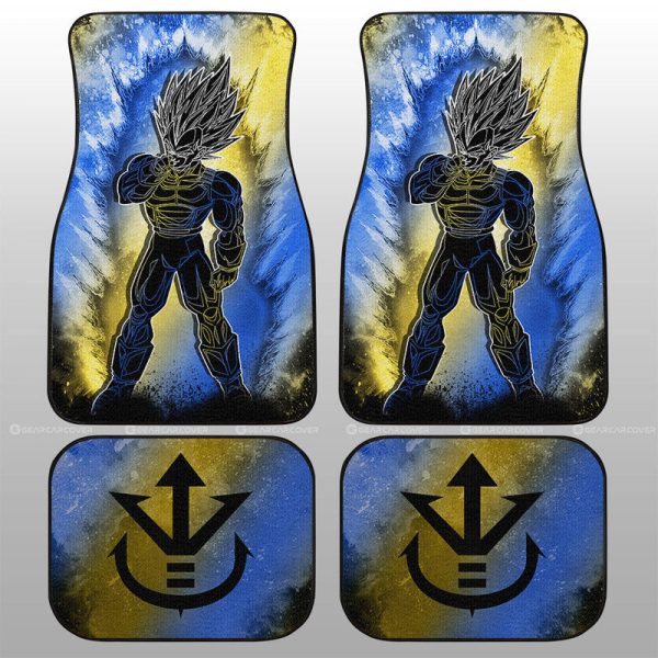 Vegeta SSJ Car Floor Mats Custom Anime Car Accessories