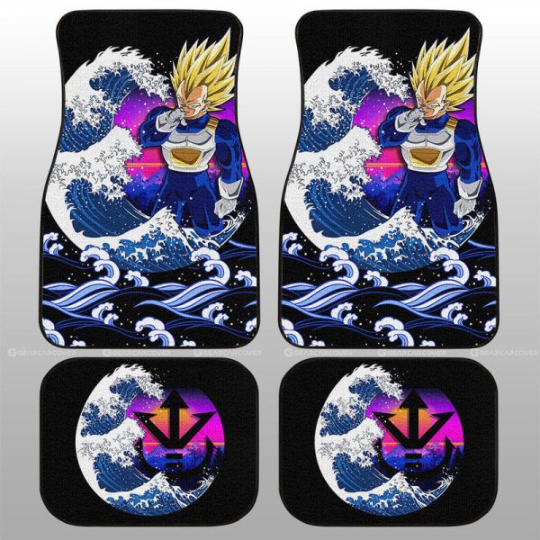 Vegeta SSJ Car Floor Mats Custom Car Interior Accessories