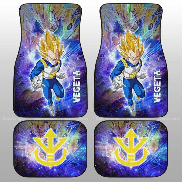 Vegeta SSJ Car Floor Mats Custom Dragon Ball Anime Car Accessories