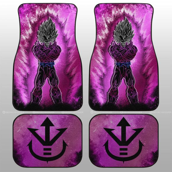 Vegeta Ultra Ego Car Floor Mats Custom Anime Car Accessories