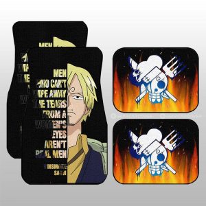 Vinsmoke Sanji Car Floor Mats Custom Car Accessoriess