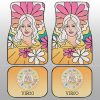 Virgo Colorful Car Floor Mats Custom Zodiac Car Accessories