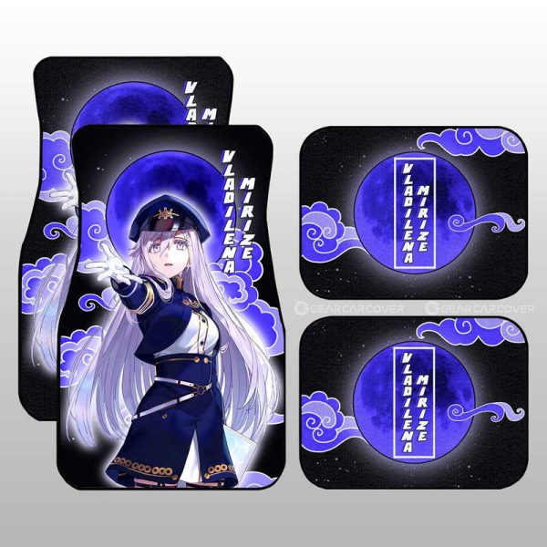 Vladilena Mirize Car Floor Mats Custom 86 Eighty Six Anime Car Accessories