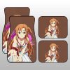 Waifu Girl Asuna Yuuki Car Floor Mats Custom Car Accessories