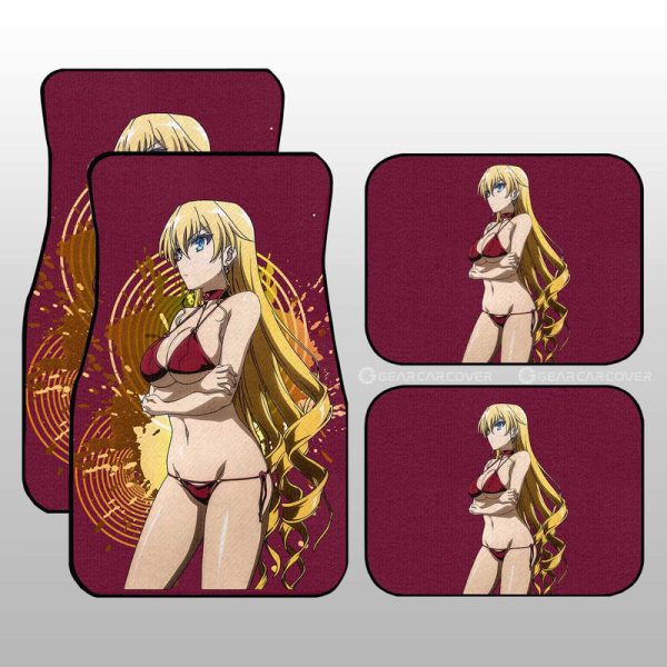 Waifu Girl Claire Harvey Car Floor Mats Custom Hundred Car Accessories