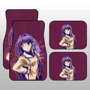 Waifu Girl Kyou Fujibayashi Car Floor Mats Custom Car Accessories