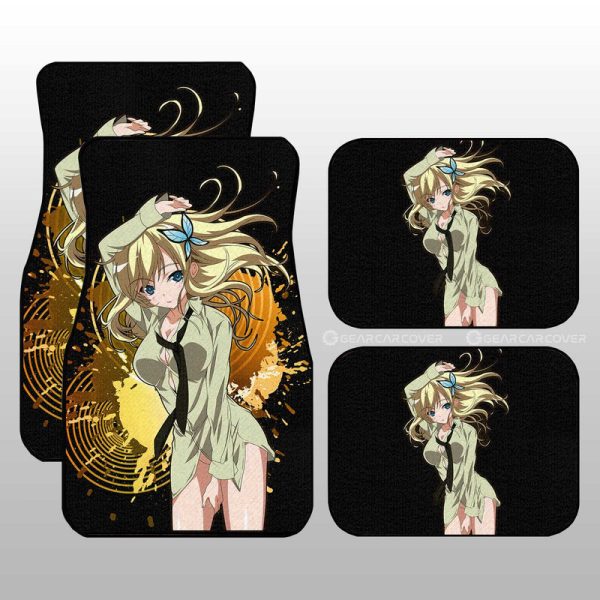 Waifu Girl Sena Kashiwazaki Car Floor Mats Custom Boku wa Tomodachi ga Sukunai Car Accessories