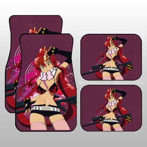 Waifu Girl Yoko Littner Car Floor Mats Custom Gurren Lagann Car Accessories