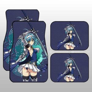 Waifu Girl Yuki Nonaka Car Floor Mats Custom The Testament of Sister New Devil Car Accessories