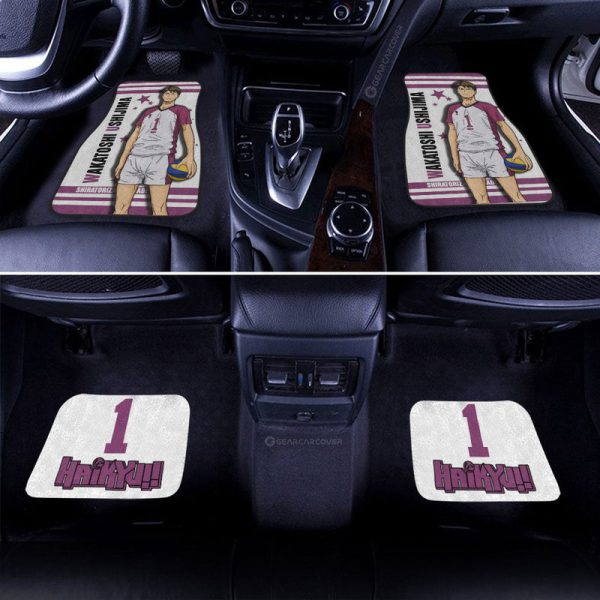 Wakatoshi Ushijima Car Floor Mats Custom Car Accessories