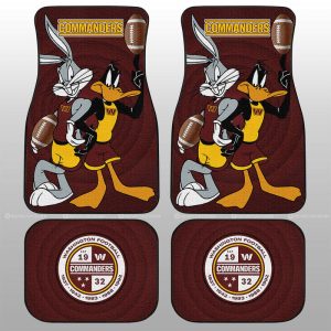 Washington Commanders Car Floor Mats Custom Car Accessories