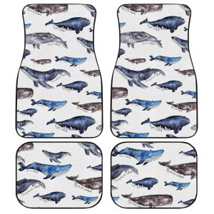 Whales Car Floor Mats Custom Pattern Car Accessories