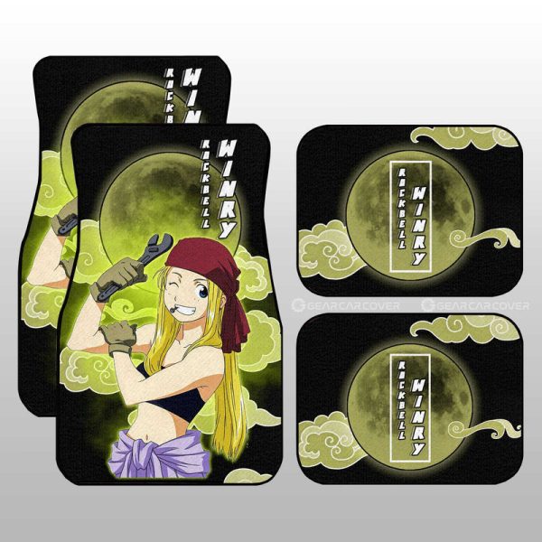 Winry Rockbell Car Floor Mats Custom Car Interior Accessories