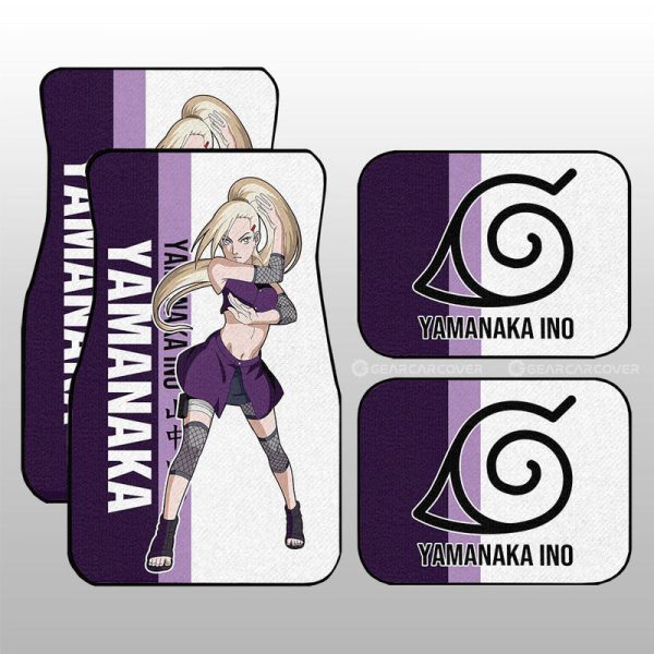 Yamanaka Ino Car Floor Mats Custom Anime Car Accessories