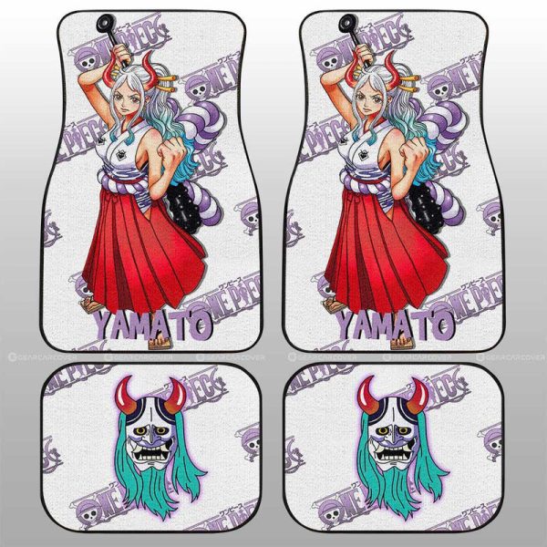 Yamato Car Floor Mats Custom One Piece Anime