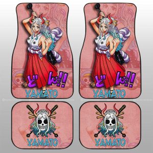 Yamato Car Floor Mats Custom One Piece Anime Car Accessories