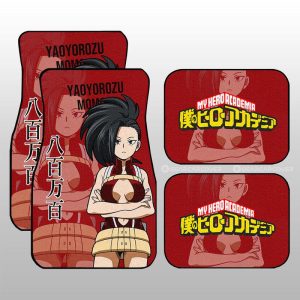 Yaoyorozu Momo Car Floor Mats Custom Car Accessories For Fans