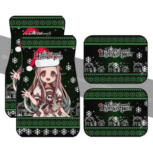 Yashiro Nene Toilet-Bound Hanako-kun Car Floor Mats Custom Anime Christmas Car Interior Accessories