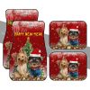 Yorkshire Terriers Dog Car Floor Mats Custom Christmas Car Interior Accessories