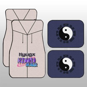 Young Hinata Uniform Car Floor Mats Custom Car Interior Accessories