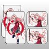 Young Sakura Car Floor Mats Custom For Anime Fans