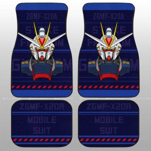 ZGMF-X20A Strike Freedom Car Floor Mats Custom Car Accessories