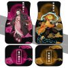 Zenitsu And Nezuko Car Floor Mats Custom Anime Demon Slayer Car Accessories