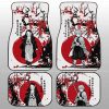 Zenitsu And Nezuko Car Floor Mats Custom Japan Style Demon Slayer Anime Car Interior Accessories