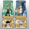 Zoro And Sanji Car Floor Mats Custom Map Car Accessories For Fans