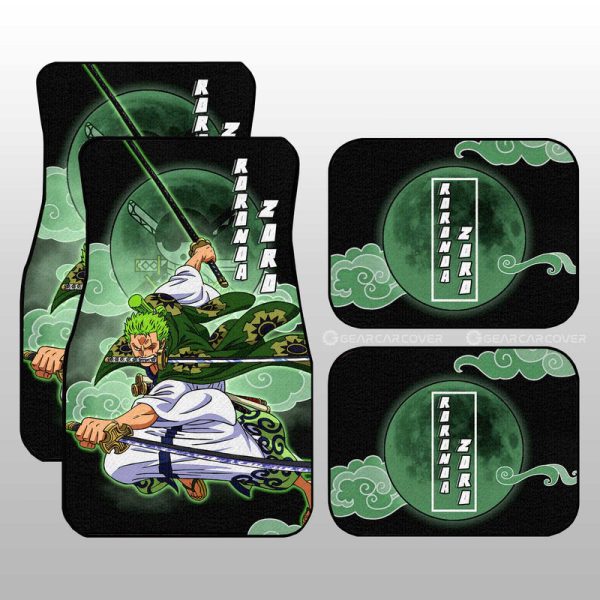 Zoro Wano Car Floor Mats Custom Car Accessories For Fans