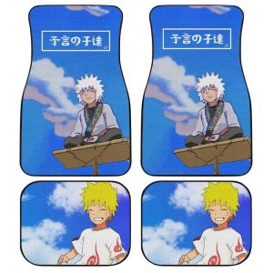 and Jiraiya Child Car Floor Mats Custom Anime Custom Accessories