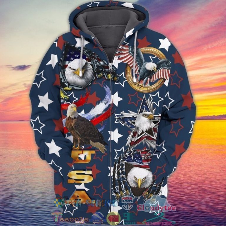 4Th-Of-July-Independence-Day-American-Eagle-3D-Hoodie-3