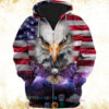 4Th Of July Independence Day American Flag Eagle 3D Hoodie