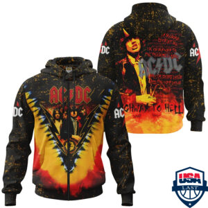 Ac Dc Rock Band Ver 1 3D Hoodie Apparel- Saleoff