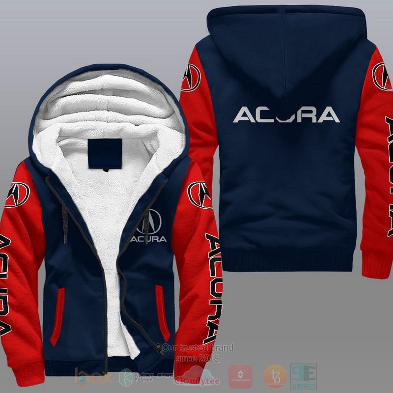 Acura Car Fleece Hoodie Acura Car Fleece Hoodie