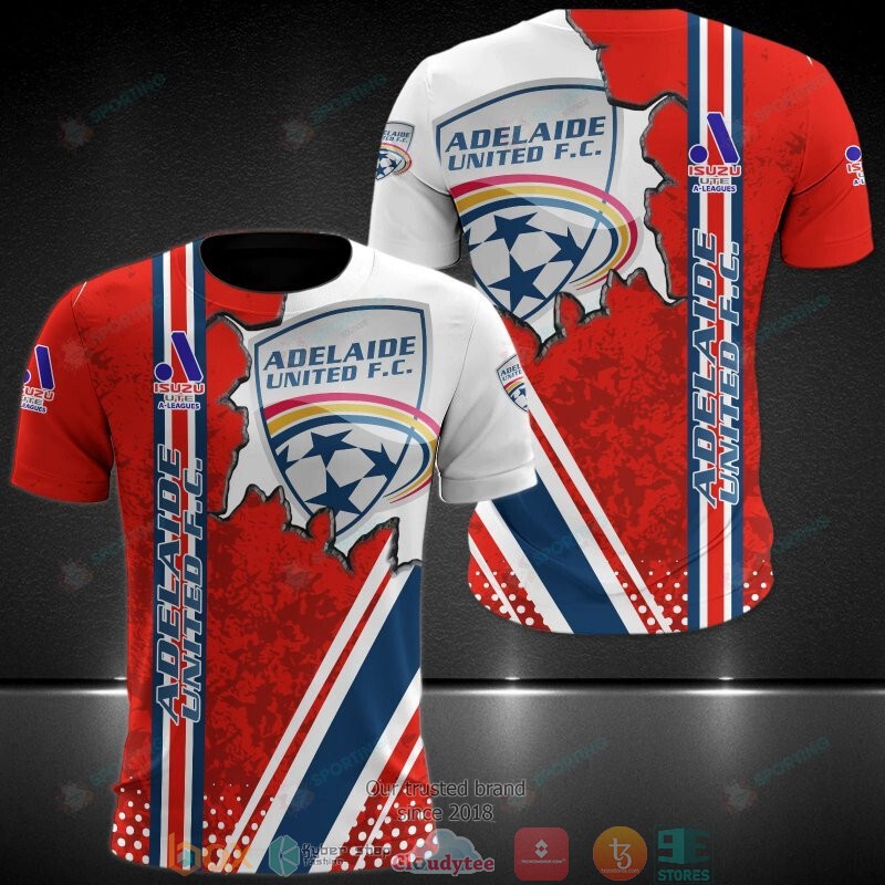 Adelaide United Logo 3D Shirt Adelaide United Logo 3D Shirt
