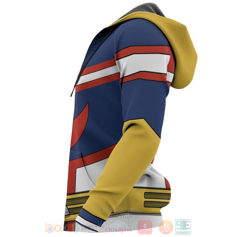 All Might Uniform My Hero Academia Anime 3D Hoodie All Might Uniform My Hero Academia Anime 3D Hoodie