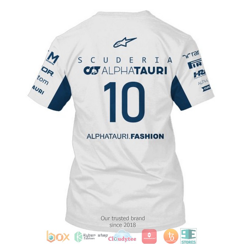 Alphatauri Gasly 10 3D Hoodie Alphatauri Gasly 10 3D Hoodie