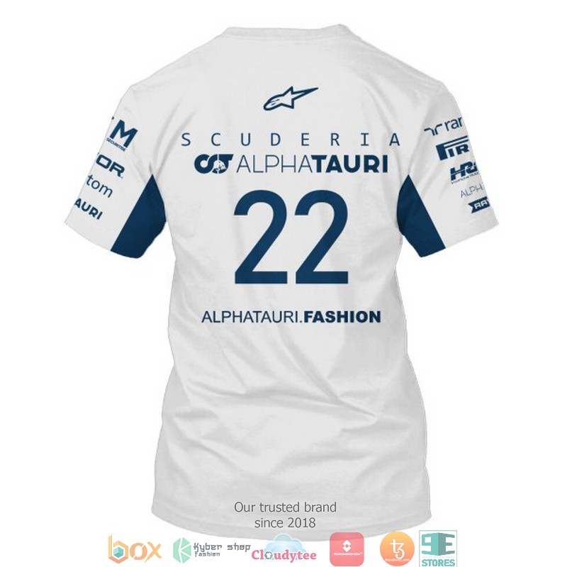 Alphatauri Tsunoda 22 3D Hoodie Alphatauri Tsunoda 22 3D Hoodie
