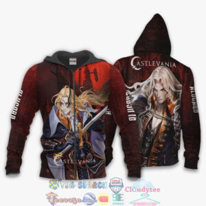 Alucard Castlevania 3D Hoodie