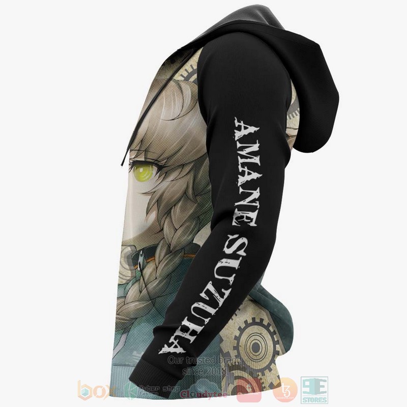Amane Suzuha Custom Steins Gate Anime 3D Hoodie Amane Suzuha Custom Steins Gate Anime 3D Hoodie